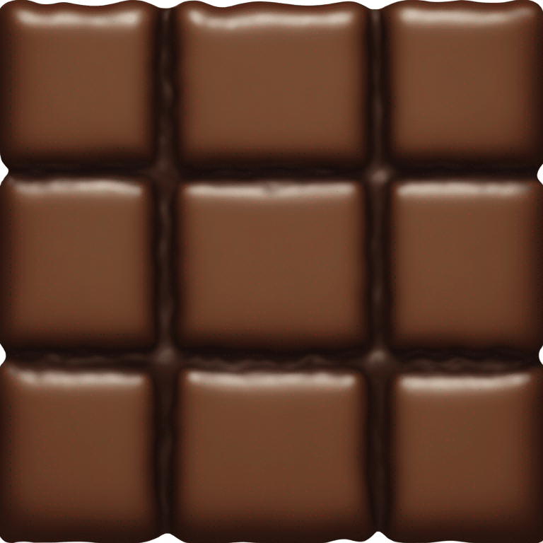 brownie top view emoji