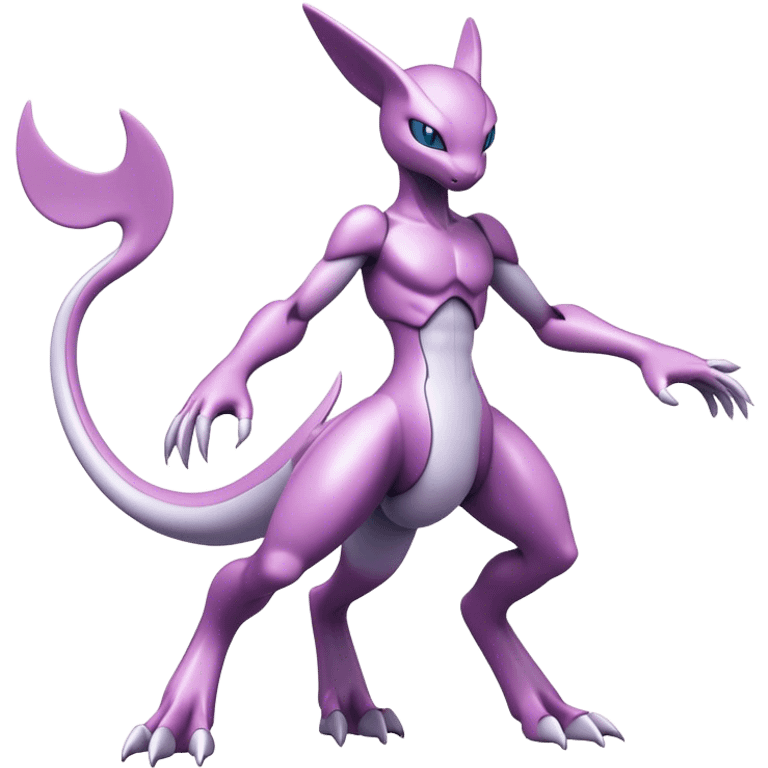  Cool Edgy Shiny Futuristic Ethereal Legendary Mewtwo-Digimon-Genesect-Palkia-Reptile-hybrid full body emoji