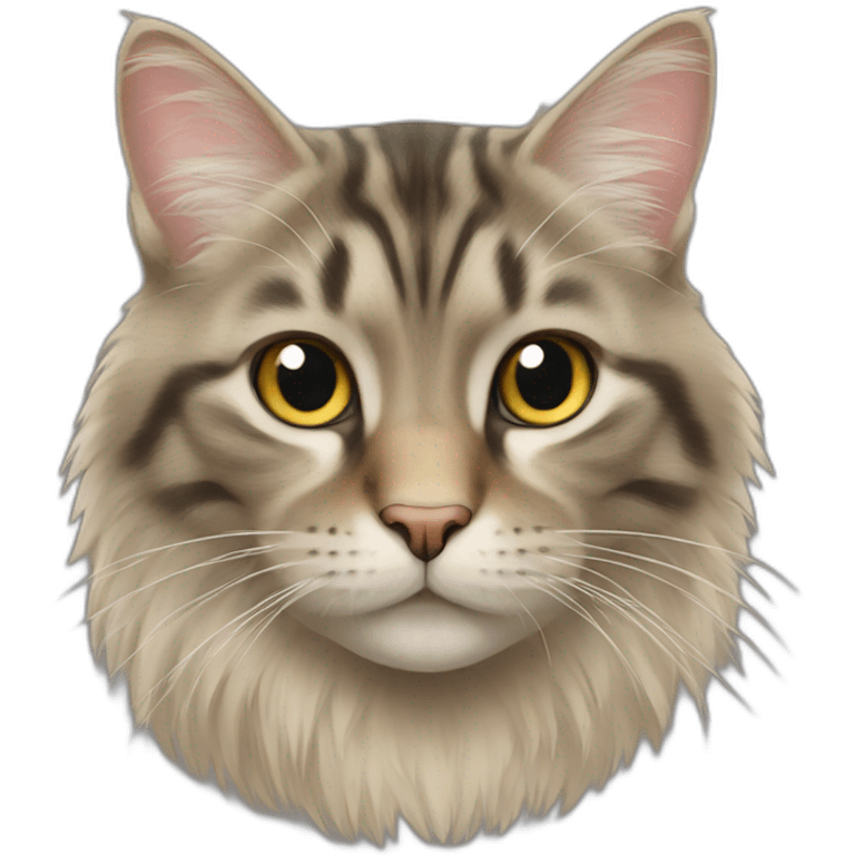 Norwayjan Forest cat emoji