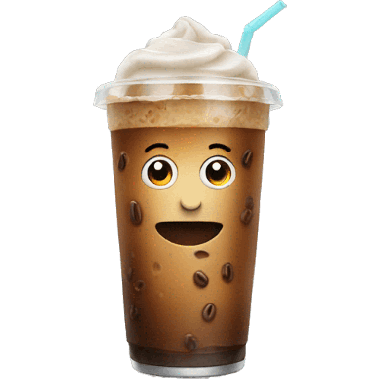 iced coffee emoji