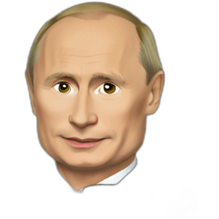 Vladimir Putin in car emoji