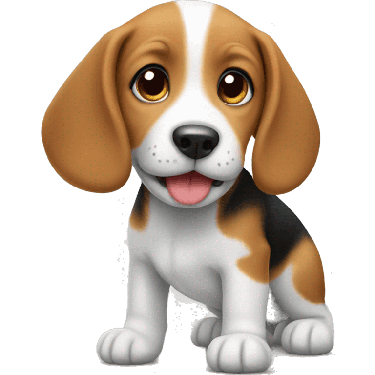 beagle puppy emoji