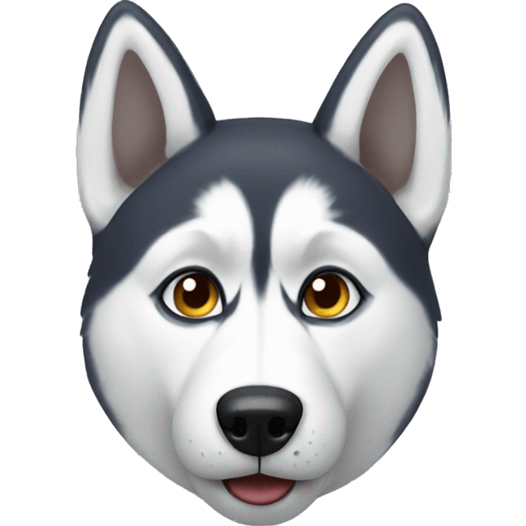 Husky headshot  emoji