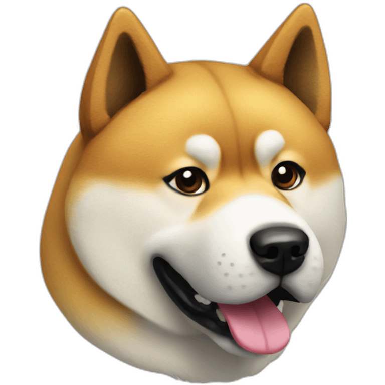 Akita Inu beer emoji