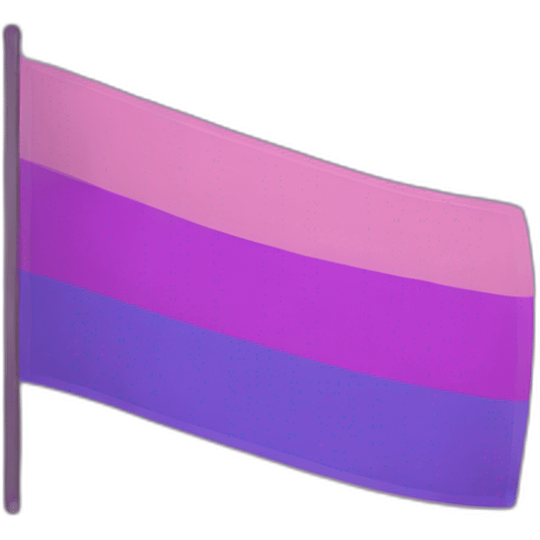 Bi flag emoji