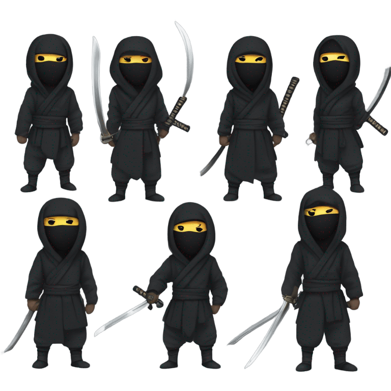 Stealth ninja emoji