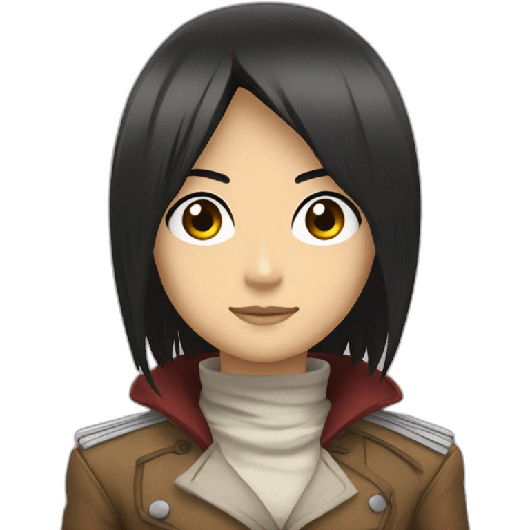 Mikasa Ackerman emoji