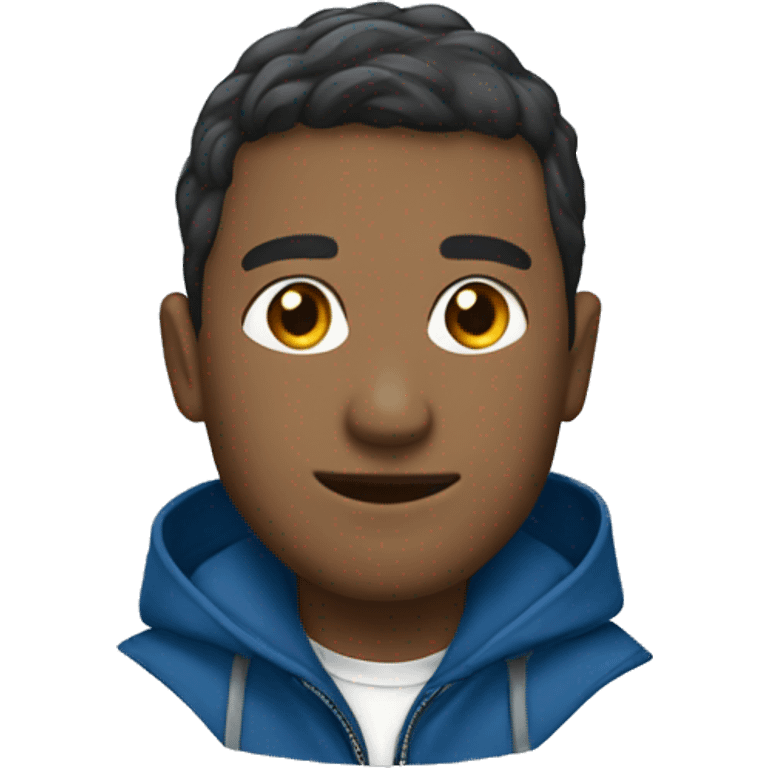 a blue jacket emoji