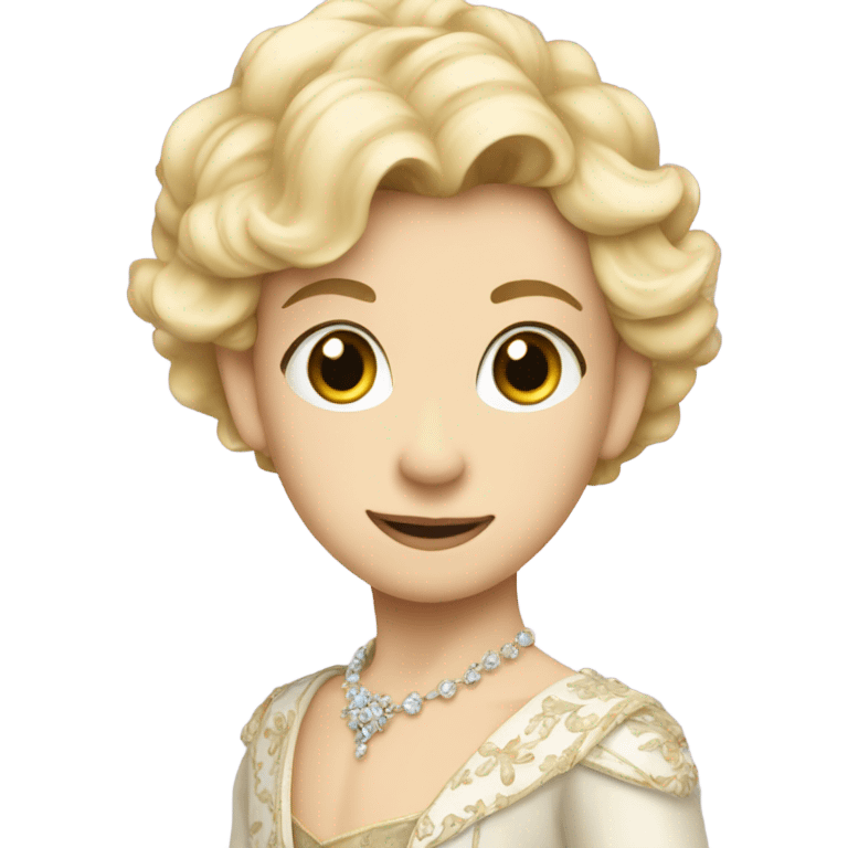 blonde twink feminine prince emoji