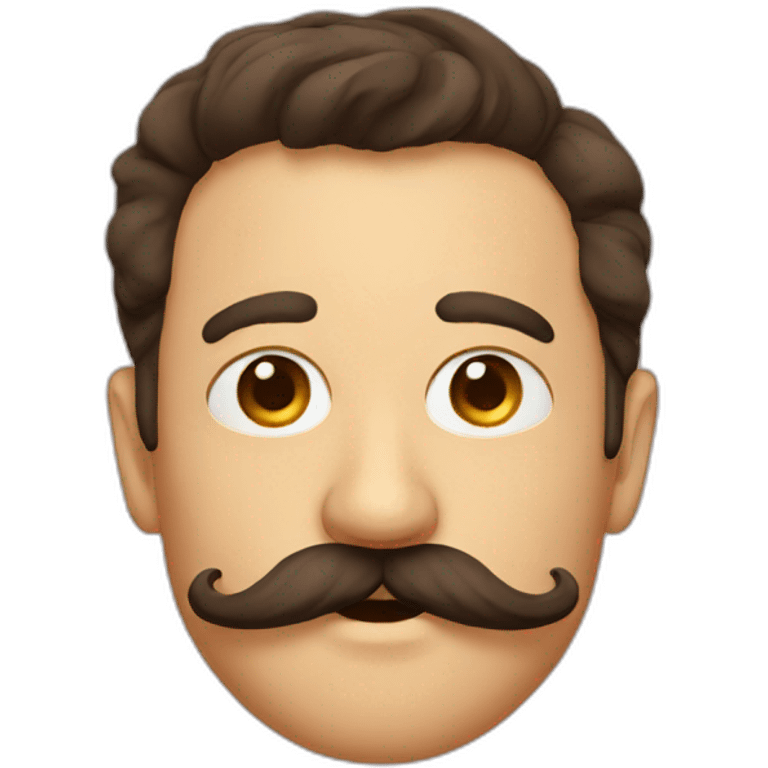 Moustache emoji