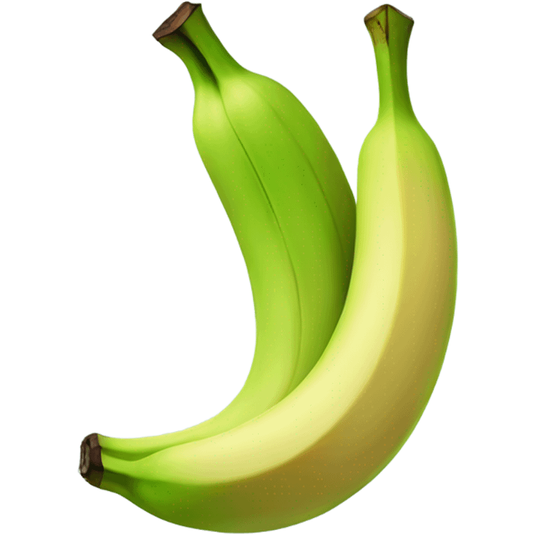 Light green banana emoji