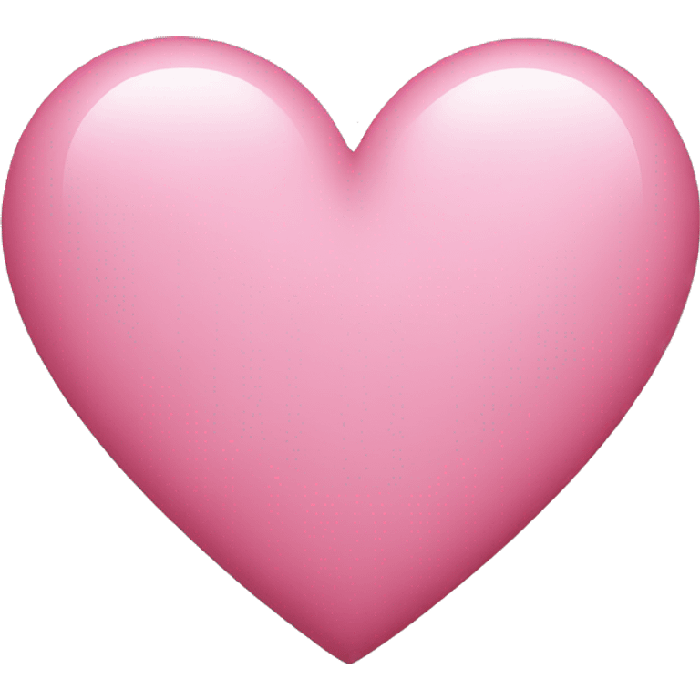 Pink heart  emoji