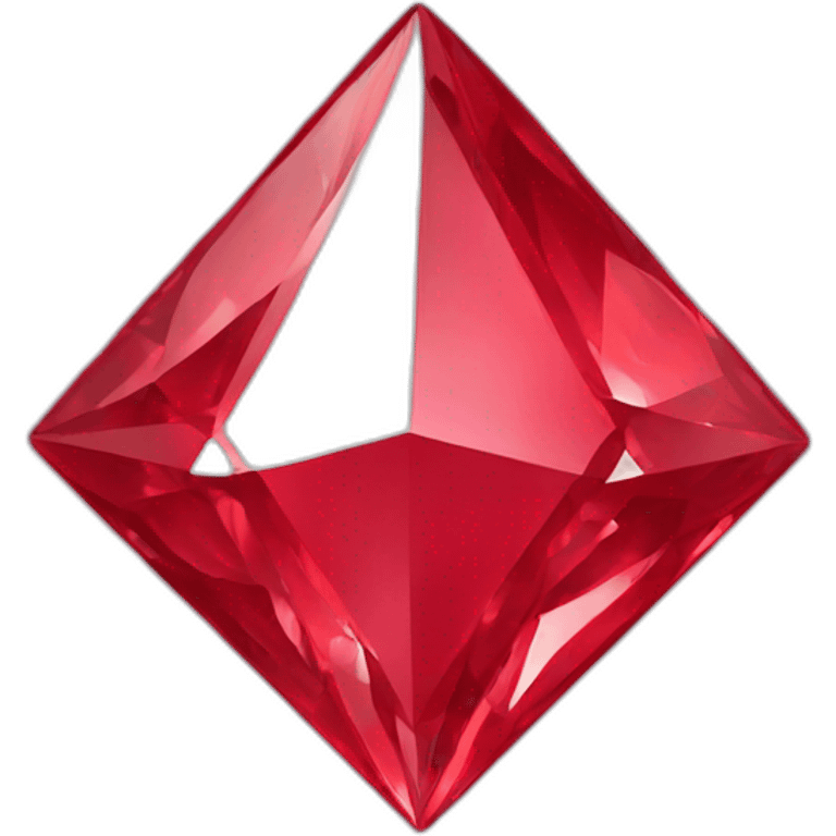 red diamond emoji