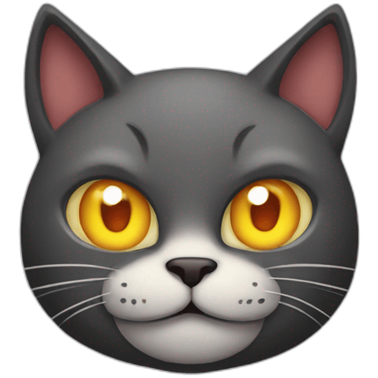 evil cat emoji