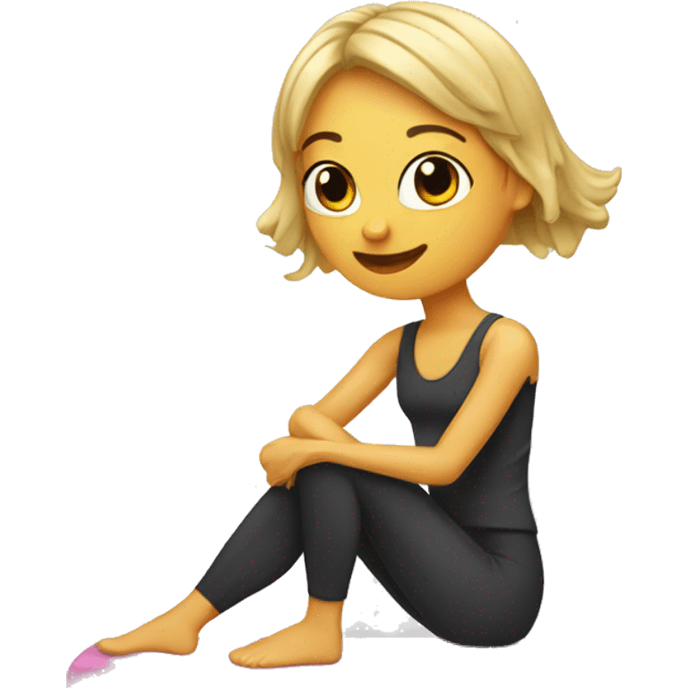 pilates girly emoji