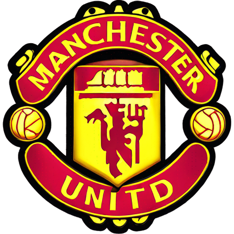 Manchester United logo emoji