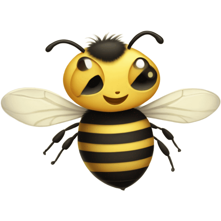 Cute bee  emoji