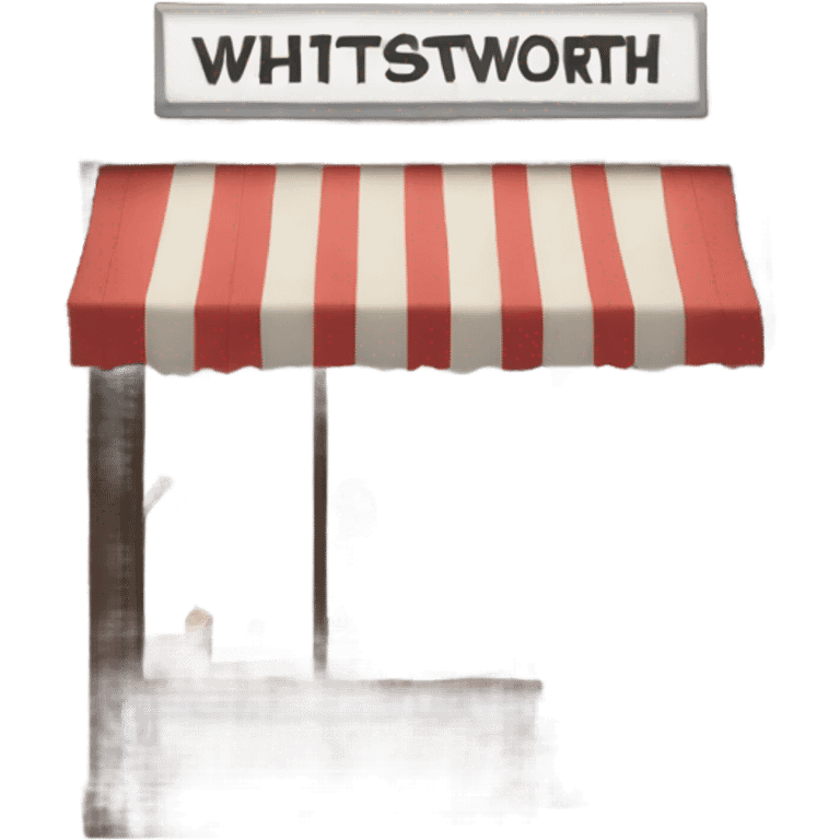 cool barbershop front saying whitworth emoji