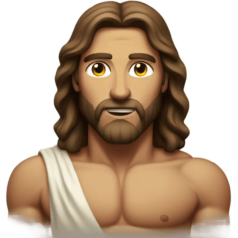 Muscular Jesus emoji