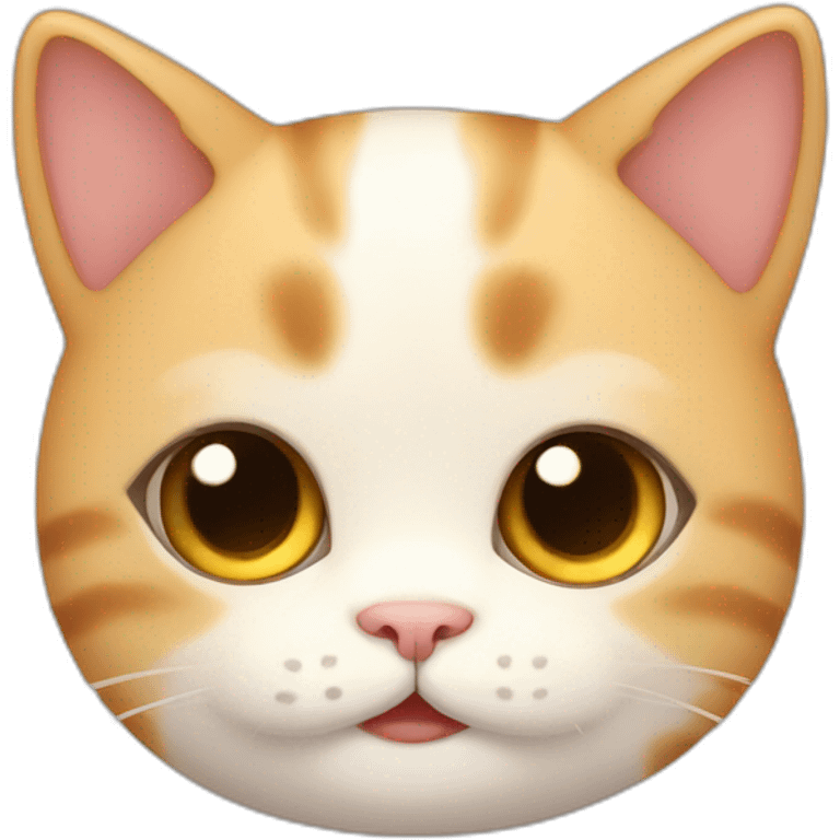 Cute little chubby Cat  emoji