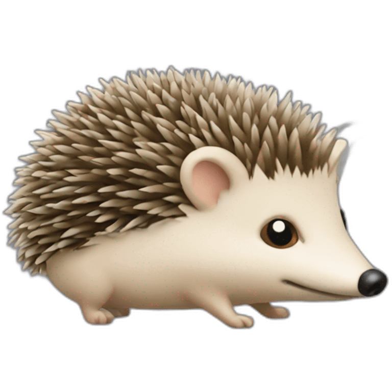 Hedgehog SMOKE emoji