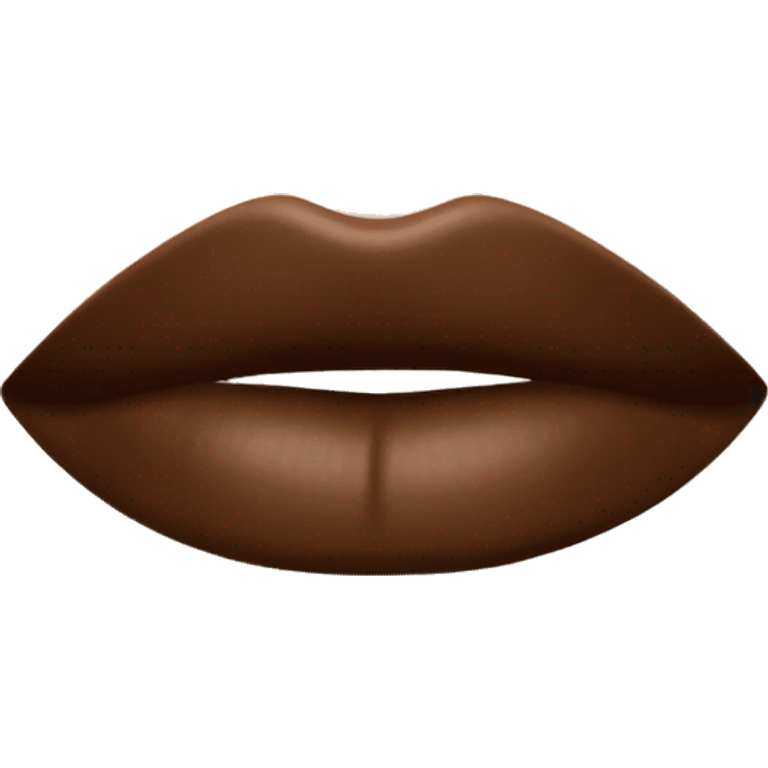 Brown lipgloss  emoji