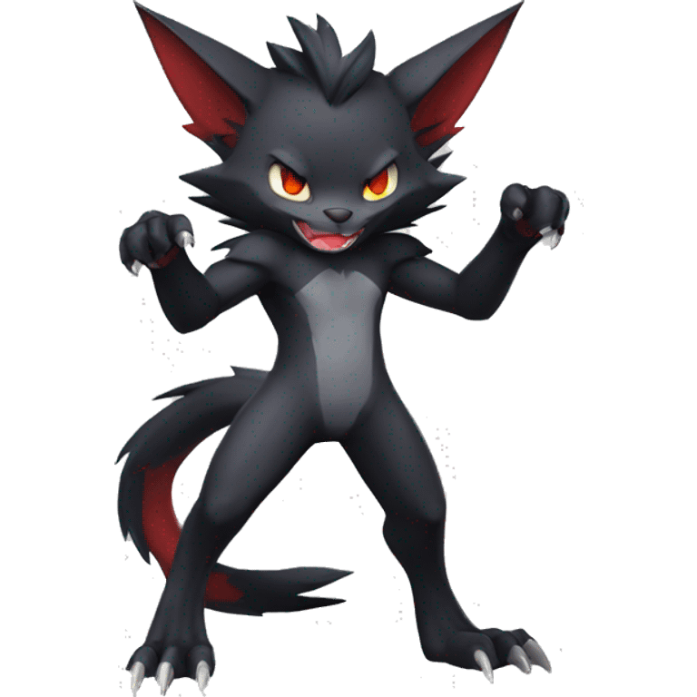 Bat-Torracat-Zoroark full body emoji