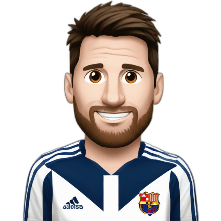 lionel messi qui marque un but emoji