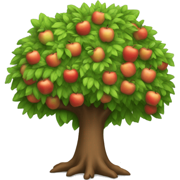 Apple tree emoji