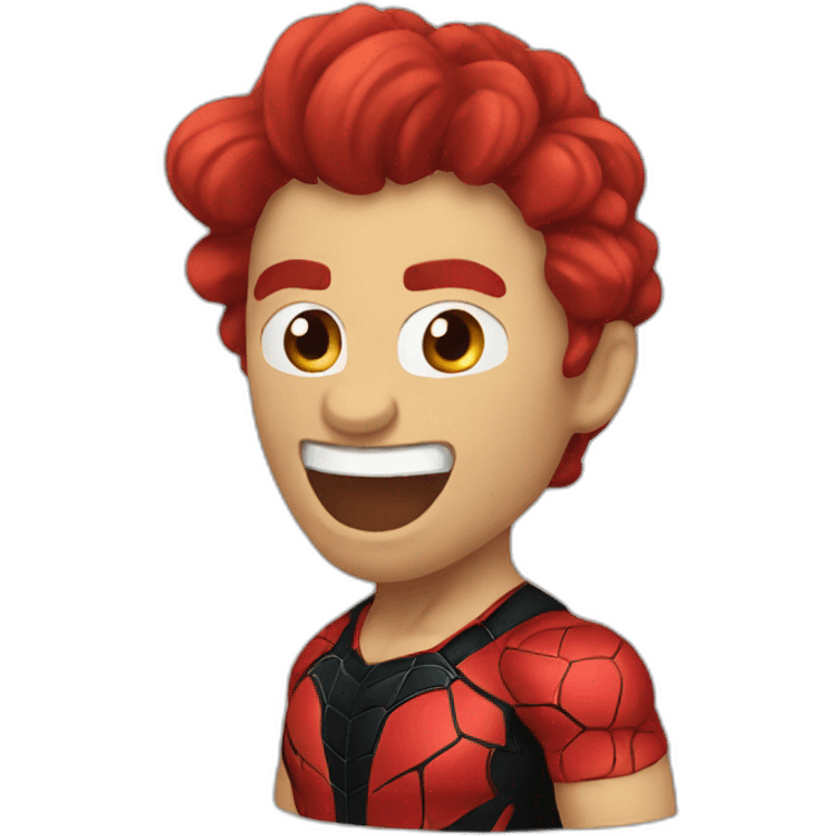 red venom emoji