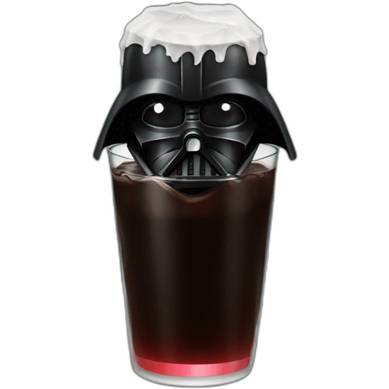 Dark vador drink emoji