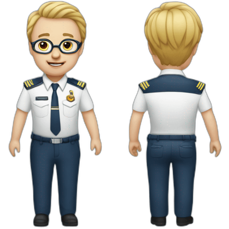 Down’s syndrome airplane pilot emoji