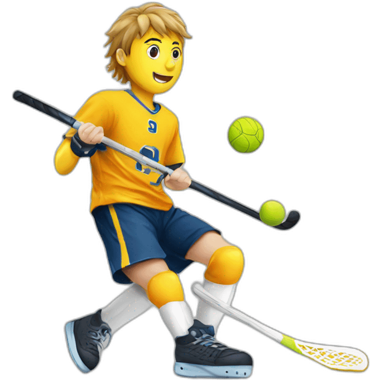 Floorball emoji