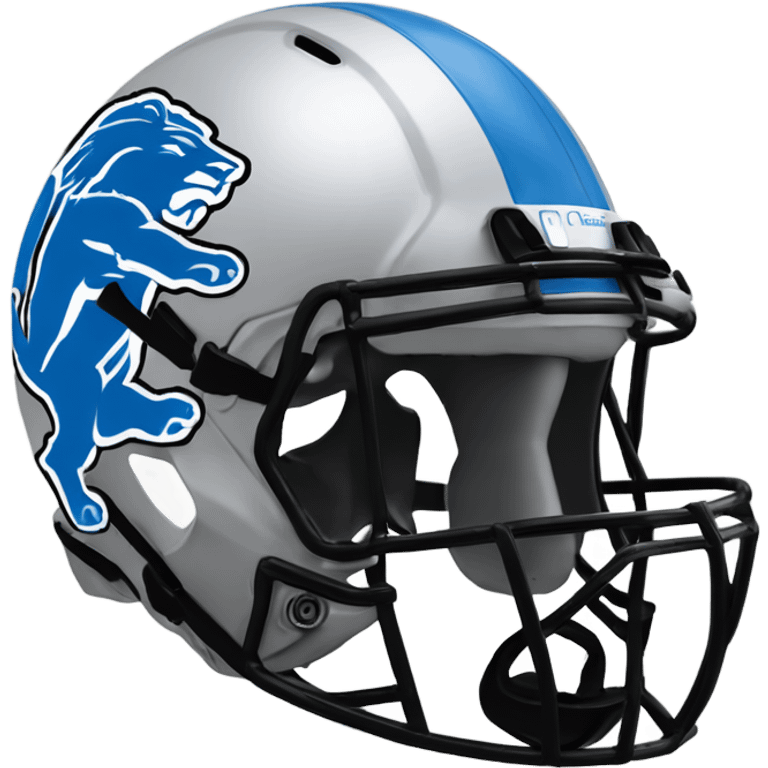 Detroit Lions smashing Washington Commander helmet ￼ emoji