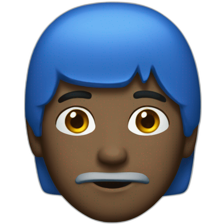 Bob blue  emoji