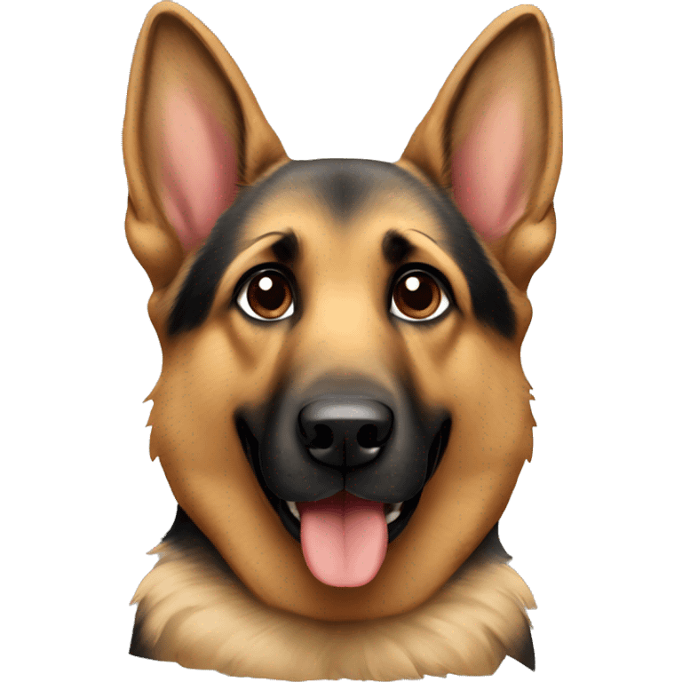 German Shepard  emoji