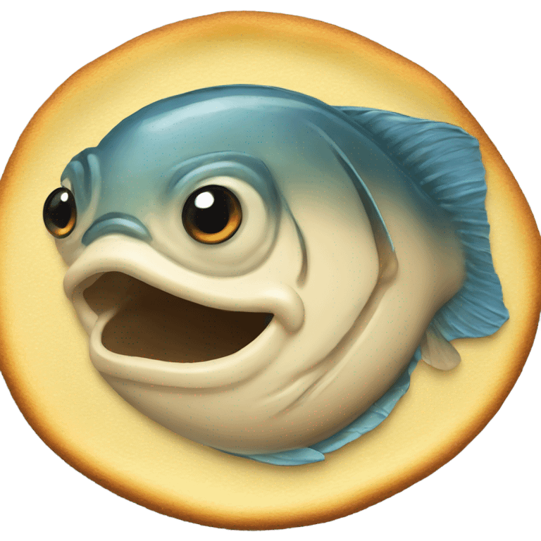 fish pancake emoji