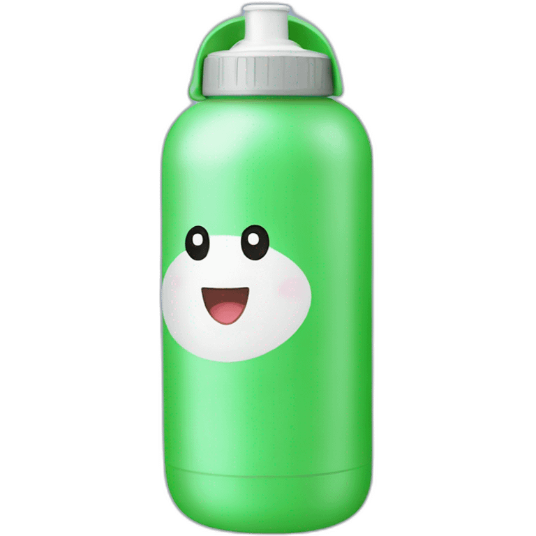 Kawaii water bottle emoji