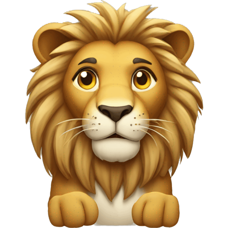 Lion with thubs up emoji