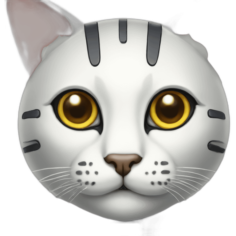 Robot cat emoji