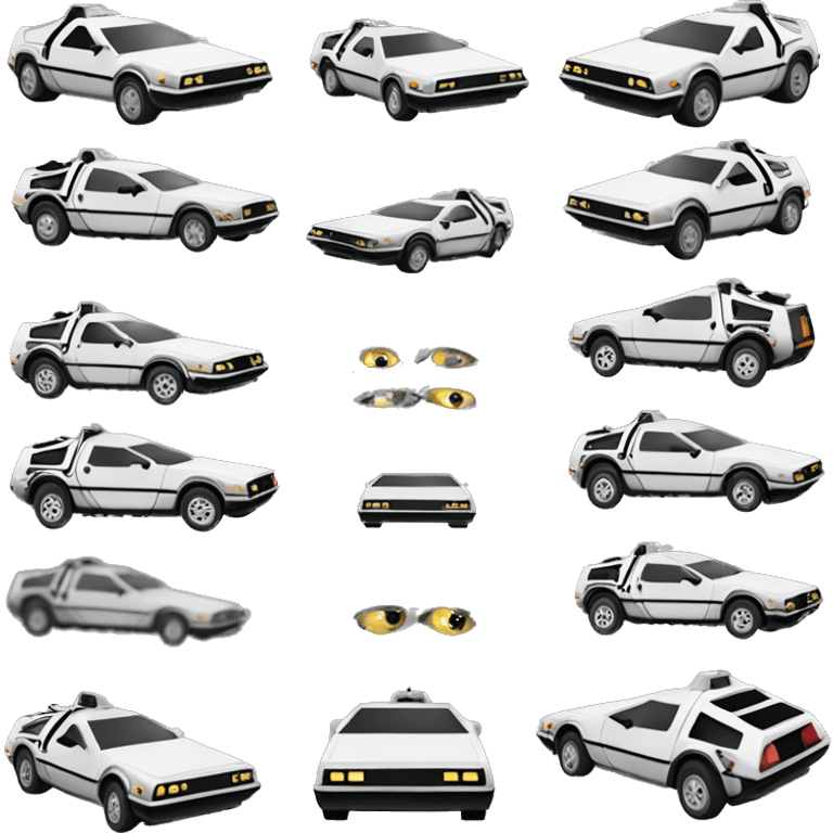 timemachine delorean emoji