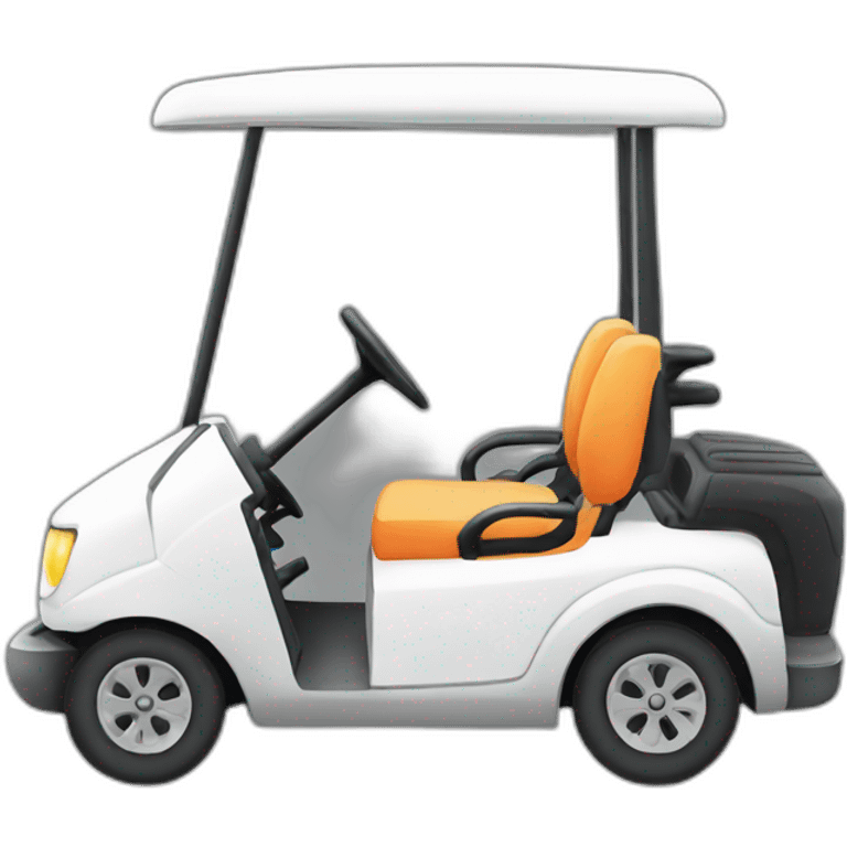 Golf kart emoji