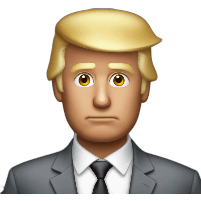 donald-trump-mugshot emoji