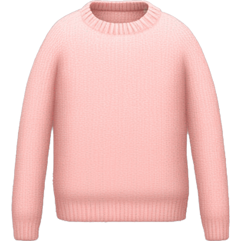 Light pink sweater  emoji