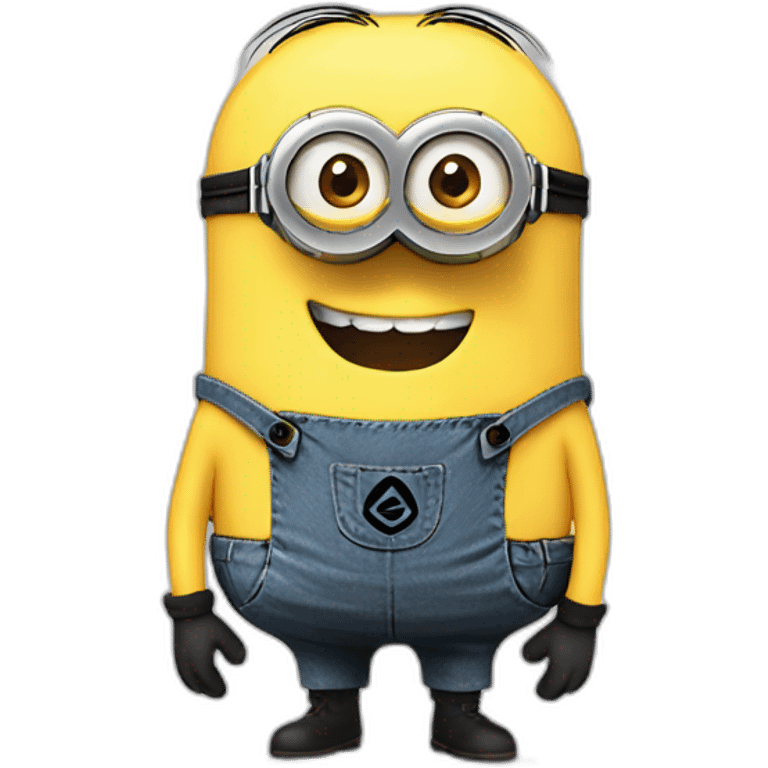 a funny bob the minion emoji