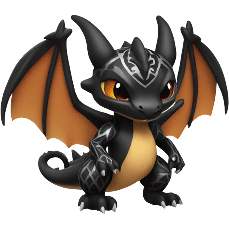 Charizard as black panther  emoji