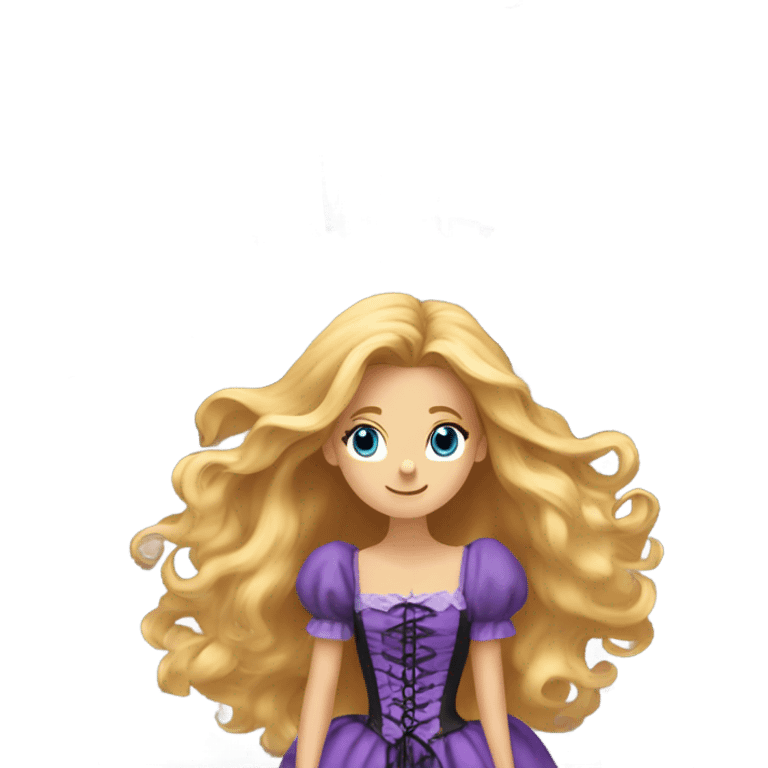 Rupunzel tangled emoji