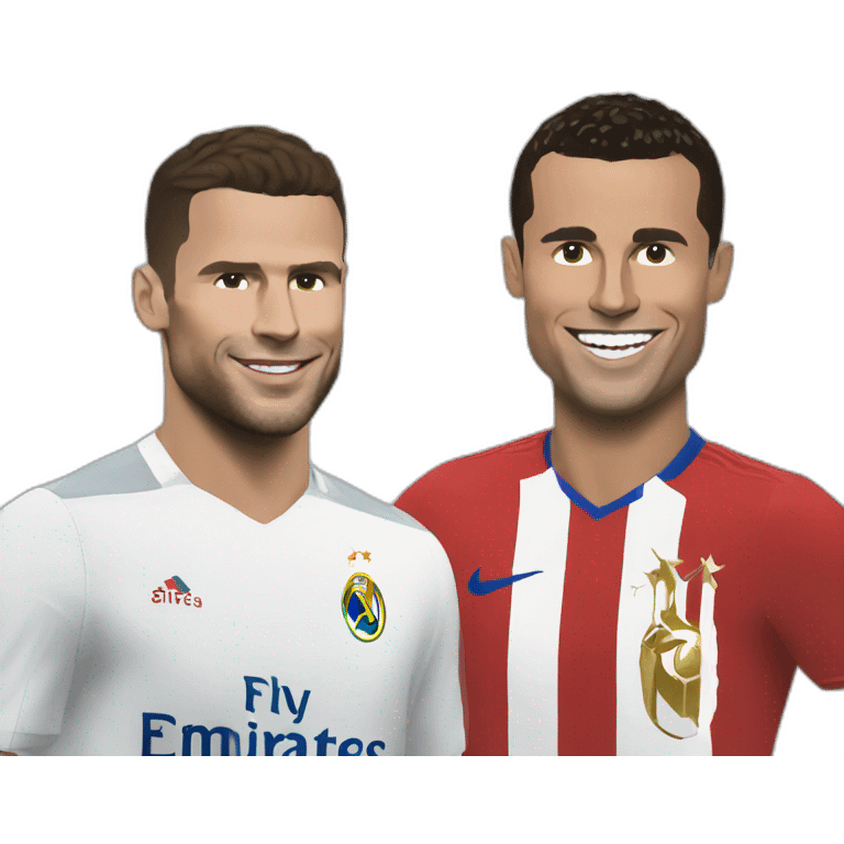 Macron sur Ronaldo emoji