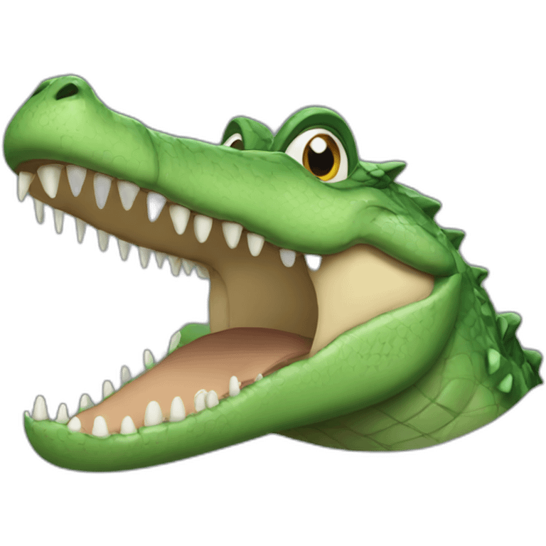 Crocodile Gena emoji