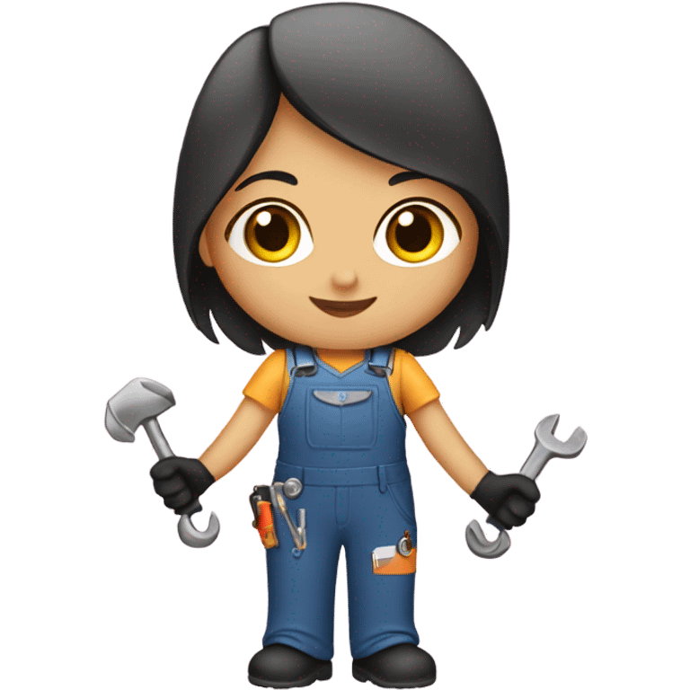 Girl mechanic  emoji